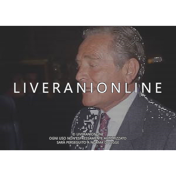 RETROSPETTIVA GIAMPIERO BONIPERTI PRESIDENTE JUVENTUS CALCIO NELLA FOTO GIAMPIERO BONIPERTI PRESIDENTE JUVENTUS CALCIO NELL\'ANNO 1986-1987  AG ALDO LIVERANI SAS 
