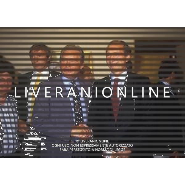 RETROSPETTIVA GIAMPIERO BONIPERTI DIRIGENTE SPORTIVO NELLA FOTO GIAMPIERO BONIPERTI CON RINO MARCHESI AG ALDO LIVERANI SAS 