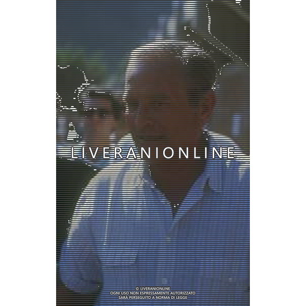 RETROSPETTIVA GIAMPIERO BONIPERTI PRESIDENTE JUVENTUS CALCIO NELLA FOTO GIAMPIERO BONIPERTI PRESIDENTE JUVENTUS CALCIO NELL\'ANNO 1987-1988 AG ALDO LIVERANI SAS 
