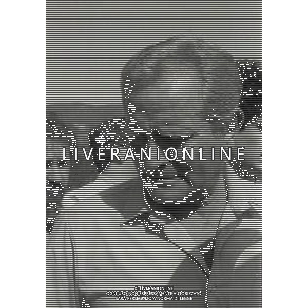 RETROSPETTIVA GIAMPIERO BONIPERTI PRESIDENTE JUVENTUS CALCIO NELLA FOTO GIAMPIERO BONIPERTI PRESIDENTE JUVENTUS CALCIO NELL\'ANNO 1985 AG ALDO LIVERANI SAS