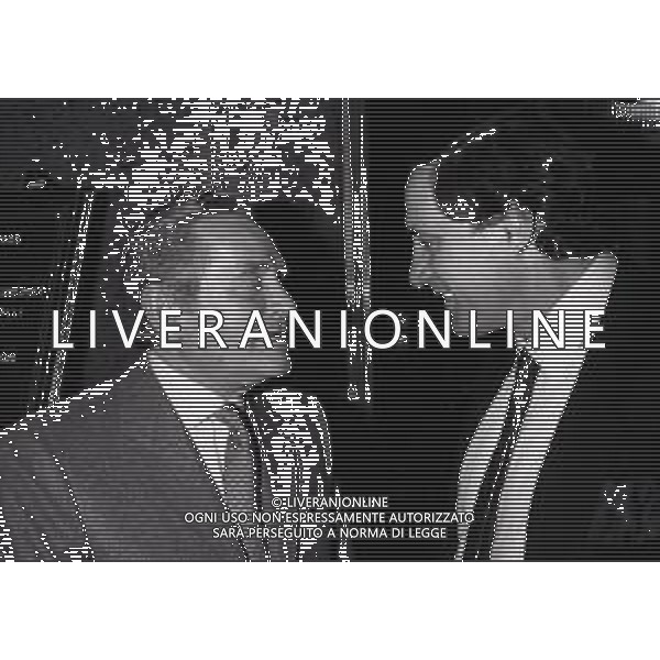 RETROSPETTIVA GIAMPIERO BONIPERTI DIRIGENTE SPORTIVO NELLA FOTO GIAMPIERO BONIPERTI NELL\'ANNO 1985 CON GIORGIO CHINAGLIA  AG ALDO LIVERANI SAS