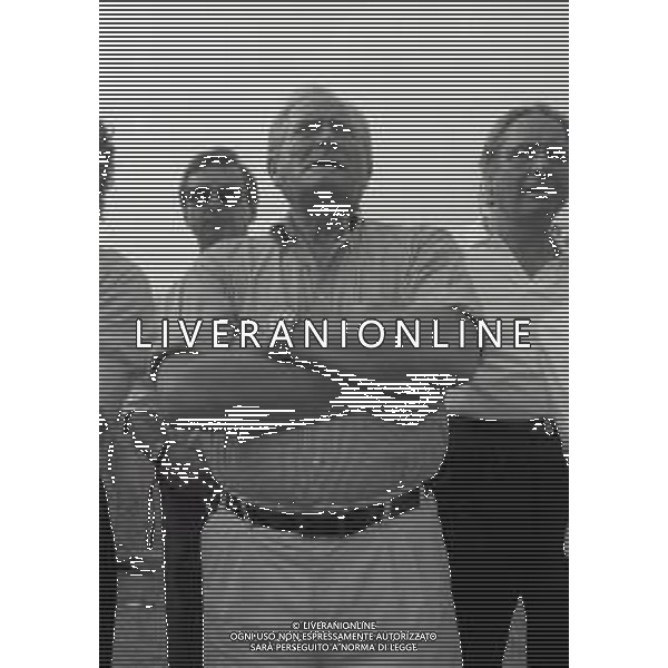 RETROSPETTIVA GIAMPIERO BONIPERTI DIRIGENTE SPORTIVO NELLA FOTO GIAMPIERO BONIPERTI NELL\'ANNO 1993  AG ALDO LIVERANI SAS 