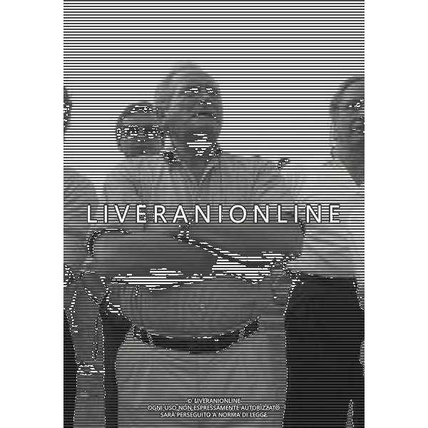 RETROSPETTIVA GIAMPIERO BONIPERTI DIRIGENTE SPORTIVO NELLA FOTO GIAMPIERO BONIPERTI NELL\'ANNO 1993  AG ALDO LIVERANI SAS 