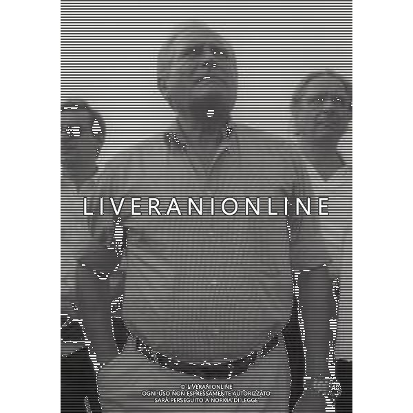 RETROSPETTIVA GIAMPIERO BONIPERTI DIRIGENTE SPORTIVO NELLA FOTO GIAMPIERO BONIPERTI NELL\'ANNO 1993  AG ALDO LIVERANI SAS 