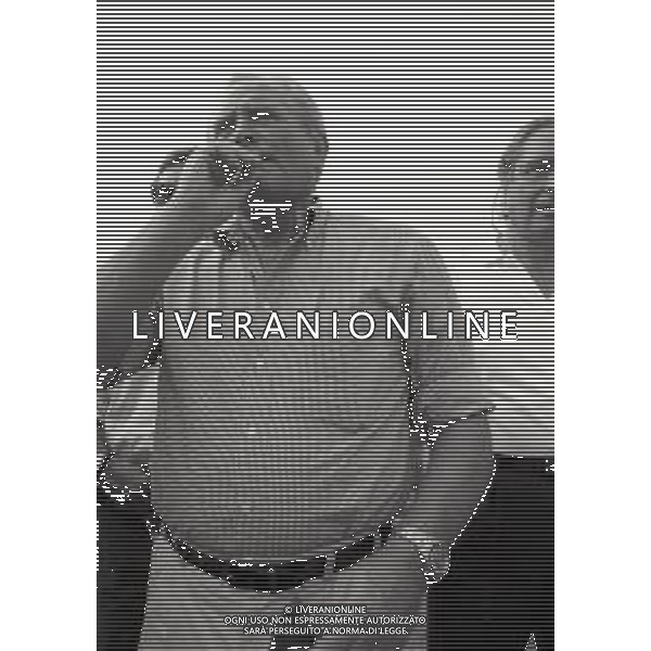 RETROSPETTIVA GIAMPIERO BONIPERTI DIRIGENTE SPORTIVO NELLA FOTO GIAMPIERO BONIPERTI NELL\'ANNO 1993  AG ALDO LIVERANI SAS 