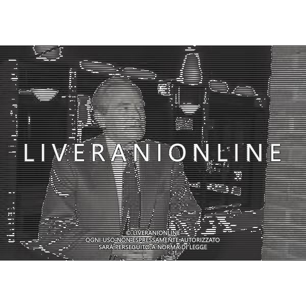 RETROSPETTIVA GIAMPIERO BONIPERTI PRESIDENTE JUVENTUS CALCIO NELLA FOTO GIAMPIERO BONIPERTI DIRIGENTE NAZIONALE ITALIANA NELL\'ANNO 1990 AG ALDO LIVERANI SAS