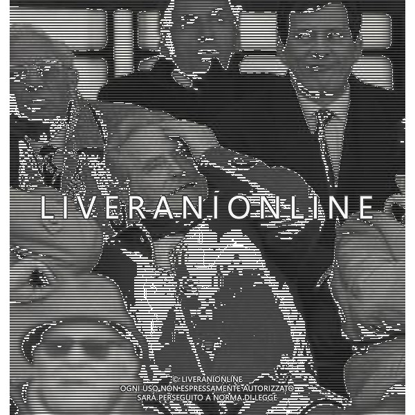 RETROSPETTIVA GIAMPIERO BONIPERTI PRESIDENTE JUVENTUS CALCIO NELLA FOTO GIAMPIERO BONIPERTI PRESIDENTE JUVENTUS CALCIO NELL\'ANNO 1989-1990 CON IL FIGLIO GIAMPAOLO BONIPERTI AG ALDO LIVERANI SAS