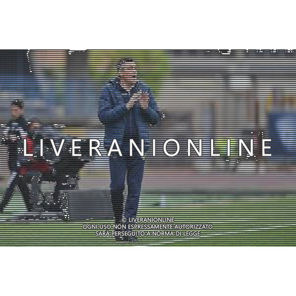 Guglielmii/LMedia - Empoli vs Chievo - Campionato di Calcio Serie BKT 2020/2021 27 aprile 2021 - Stadio Carlo Castellani, Empoli, Italia Nella foto: Alfredo Aglietti (allenatore Chievo) @Guglielmii/LMedia/ AGENZIA ALDO LIVERANI SAS