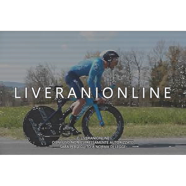 27-04-2021 Tour De Romandie; Tappa Prologo Oron; 2021, Movistar; Torres Barcelo, Albert; Oron; ©SIROTTI / AGENZIA ALDO LIVERANI SAS