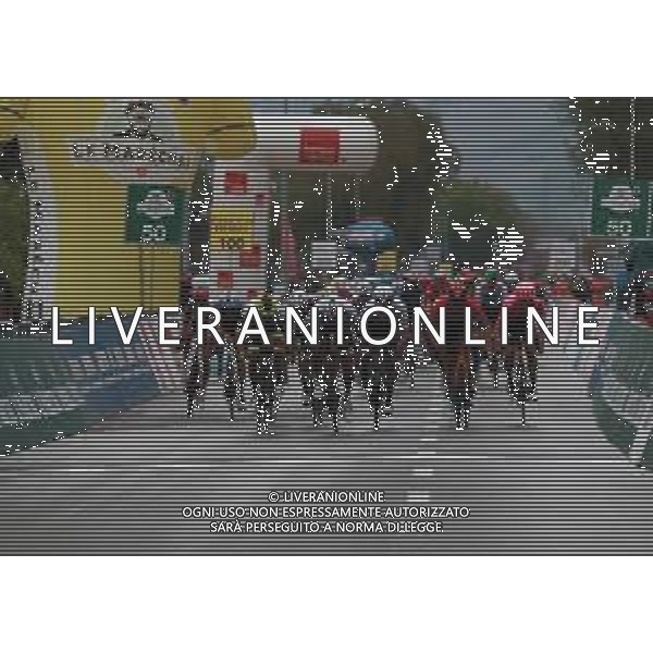 28-04-2021 Tour De Romandie; Tappa 01 Aigle - Martigny; 2021, Bora - Hansgrohe; 2021, Bahrain - Victorious; Sagan, Peter; Colbrelli, Sonny; Martigny; ©SIROTTI / AGENZIA ALDO LIVERANI SAS