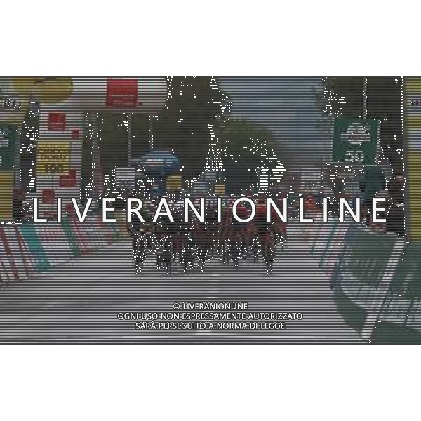28-04-2021 Tour De Romandie; Tappa 01 Aigle - Martigny; 2021, Bora - Hansgrohe; 2021, Bahrain - Victorious; Sagan, Peter; Colbrelli, Sonny; Martigny; ©SIROTTI / AGENZIA ALDO LIVERANI SAS