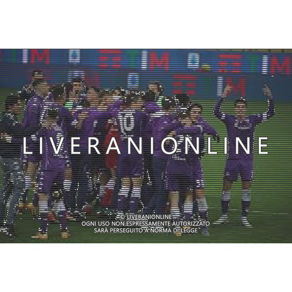 LAZIO - FIORENTINA FINALE COPPA ITALIA PRIMAVERA TIM CUP 28.04.2021 NELLA FOTO ESULTANZA E FESTEGGIAMENTI DEI GIOCATORI DELLA FIORENTINA A FINE GARA PER LA VITTORIA ©SANTANDREA / AGENZIA ALDO LIVERANI SAS