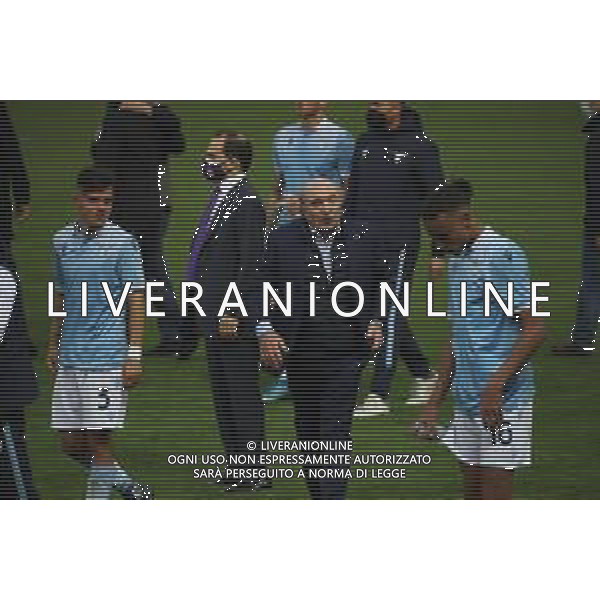 LAZIO - FIORENTINA FINALE COPPA ITALIA PRIMAVERA TIM CUP 28.04.2021 NELLA FOTO ESULTANZA E FESTEGGIAMENTI DEI GIOCATORI DELLA FIORENTINA A FINE GARA PER LA VITTORIA - IL PRESIDENTE ROCCO COMMISSO ©SANTANDREA / AGENZIA ALDO LIVERANI SAS