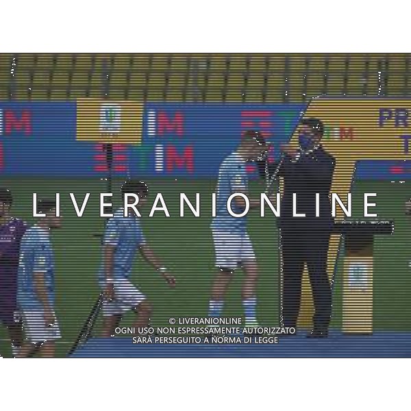 LAZIO - FIORENTINA FINALE COPPA ITALIA PRIMAVERA TIM CUP 28.04.2021 NELLA FOTO LA PREMIAZIONE DEI GIOCATORI DELLA LAZIO ©SANTANDREA / AGENZIA ALDO LIVERANI SAS