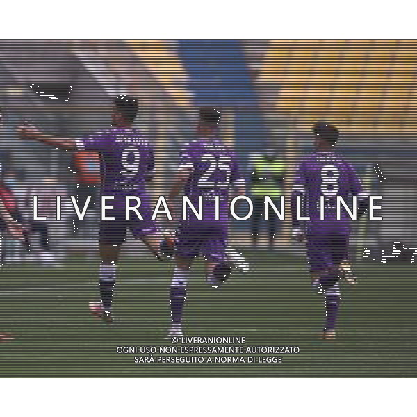 LAZIO - FIORENTINA FINALE COPPA ITALIA PRIMAVERA TIM CUP 28.04.2021 NELLA FOTO ESULTANZA DOPO IL SECONDO GOL DI SAMUELE F. SPALLUTO ©SANTANDREA / AGENZIA ALDO LIVERANI SAS