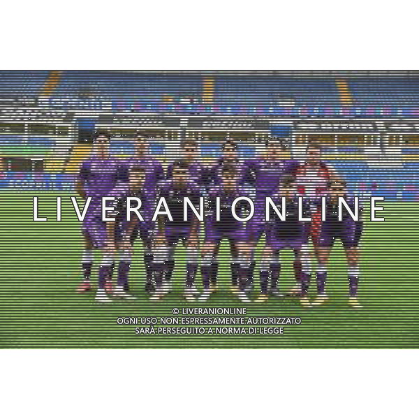 LAZIO - FIORENTINA FINALE COPPA ITALIA PRIMAVERA TIM CUP 28.04.2021 NELLA FOTO LA FORMAZIONE DELLA FIORENTINA ©SANTANDREA / AGENZIA ALDO LIVERANI SAS