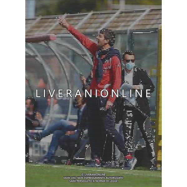 Como-Alessandria Campionato di Calcio serie C 2020/2021 37a giornata Como, 25 Aprile 2021 Nella foto: Giacomo Gattuso Ph. Soli - Ag. Aldo Liverani / AGENZIA ALDO LIVERANI SAS