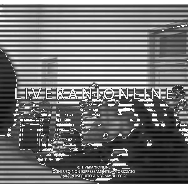 DON LEANDRO NIDA a Processo nel Tribunale di Novara per \'CANZONISSIMA\' Gennaio 1963 - RETROSPETTIVA ©Archivio Giovanni Liverani / AGENZIA ALDO LIVERANI SAS