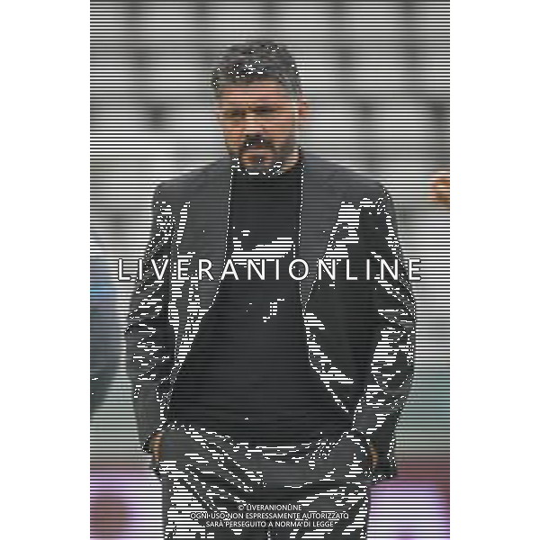 Torino 26.04.2021 Stadio Olimpico Grande Torino ©Alessandro Falzone/Agenzia Aldo Liverani Torino vs Napoli Serie A Tim 2020/2021 Nella foto : Gennaro Gattuso ©FALZONE / AGENZIA ALDO LIVERANI SAS
