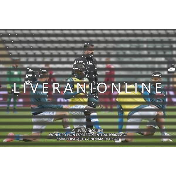Torino 26.04.2021 Stadio Olimpico Grande Torino ©Alessandro Falzone/Agenzia Aldo Liverani Torino vs Napoli Serie A Tim 2020/2021 Nella foto : Gennaro Gattuso-Kalidou Koulibaly-Matteo Politano-Lorenzo Insigne ©FALZONE / AGENZIA ALDO LIVERANI SAS
