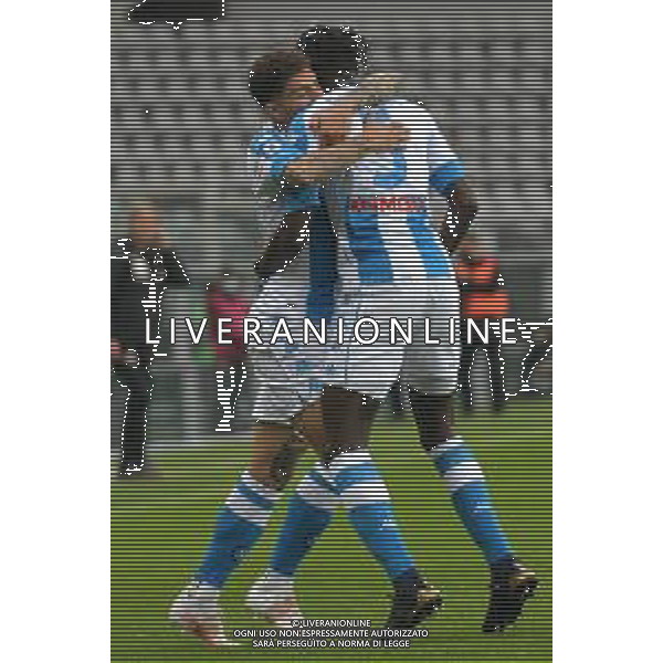Torino 26.04.2021 Stadio Olimpico Grande Torino ©Alessandro Falzone/Agenzia Aldo Liverani Torino vs Napoli Serie A Tim 2020/2021 Nella foto : Esultanza gol di Tiemoue\' Bakayoko ©FALZONE / AGENZIA ALDO LIVERANI SAS