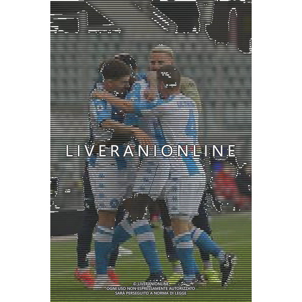 Torino 26.04.2021 Stadio Olimpico Grande Torino ©Alessandro Falzone/Agenzia Aldo Liverani Torino vs Napoli Serie A Tim 2020/2021 Nella foto : Esultanza gol di Tiemoue\' Bakayoko ©FALZONE / AGENZIA ALDO LIVERANI SAS