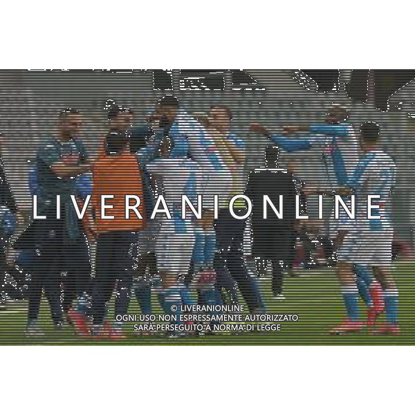 Torino 26.04.2021 Stadio Olimpico Grande Torino ©Alessandro Falzone/Agenzia Aldo Liverani Torino vs Napoli Serie A Tim 2020/2021 Nella foto : Esultanza gol di Tiemoue\' Bakayoko ©FALZONE / AGENZIA ALDO LIVERANI SAS