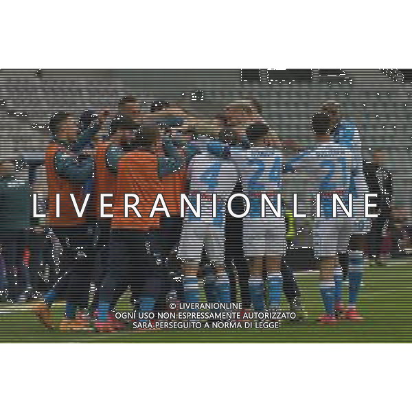 Torino 26.04.2021 Stadio Olimpico Grande Torino ©Alessandro Falzone/Agenzia Aldo Liverani Torino vs Napoli Serie A Tim 2020/2021 Nella foto : Esultanza gol di Tiemoue\' Bakayoko ©FALZONE / AGENZIA ALDO LIVERANI SAS