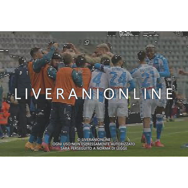 Torino 26.04.2021 Stadio Olimpico Grande Torino ©Alessandro Falzone/Agenzia Aldo Liverani Torino vs Napoli Serie A Tim 2020/2021 Nella foto : Esultanza gol di Tiemoue\' Bakayoko ©FALZONE / AGENZIA ALDO LIVERANI SAS