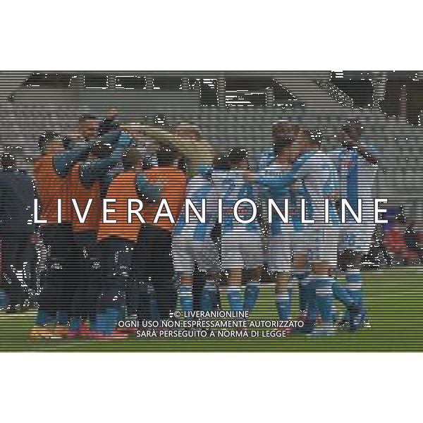 Torino 26.04.2021 Stadio Olimpico Grande Torino ©Alessandro Falzone/Agenzia Aldo Liverani Torino vs Napoli Serie A Tim 2020/2021 Nella foto : Esultanza gol di Tiemoue\' Bakayoko ©FALZONE / AGENZIA ALDO LIVERANI SAS