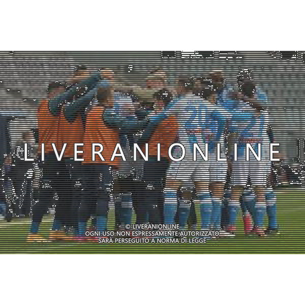 Torino 26.04.2021 Stadio Olimpico Grande Torino ©Alessandro Falzone/Agenzia Aldo Liverani Torino vs Napoli Serie A Tim 2020/2021 Nella foto : Esultanza gol di Tiemoue\' Bakayoko ©FALZONE / AGENZIA ALDO LIVERANI SAS