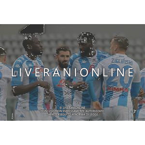Torino 26.04.2021 Stadio Olimpico Grande Torino ©Alessandro Falzone/Agenzia Aldo Liverani Torino vs Napoli Serie A Tim 2020/2021 Nella foto : Esultanza gol di Tiemoue\' Bakayoko ©FALZONE / AGENZIA ALDO LIVERANI SAS
