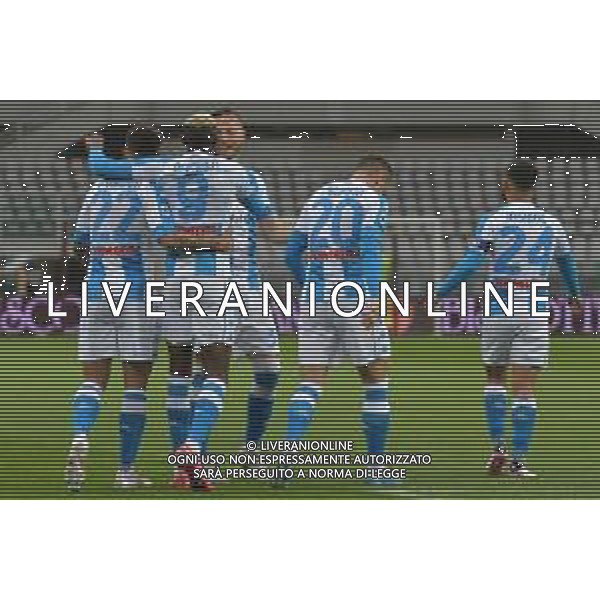 Torino 26.04.2021 Stadio Olimpico Grande Torino ©Alessandro Falzone/Agenzia Aldo Liverani Torino vs Napoli Serie A Tim 2020/2021 Nella foto : Esultanza gol di Victor Osimhen ©FALZONE / AGENZIA ALDO LIVERANI SAS