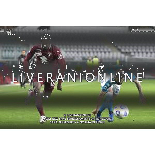 Torino 26.04.2021 Stadio Olimpico Grande Torino ©Alessandro Falzone/Agenzia Aldo Liverani Torino vs Napoli Serie A Tim 2020/2021 Nella foto : Wilfried Stephane Singo ©FALZONE / AGENZIA ALDO LIVERANI SAS