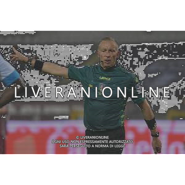 Torino 26.04.2021 Stadio Olimpico Grande Torino ©Alessandro Falzone/Agenzia Aldo Liverani Torino vs Napoli Serie A Tim 2020/2021 Nella foto : Arbitro Paolo Valeri ©FALZONE / AGENZIA ALDO LIVERANI SAS