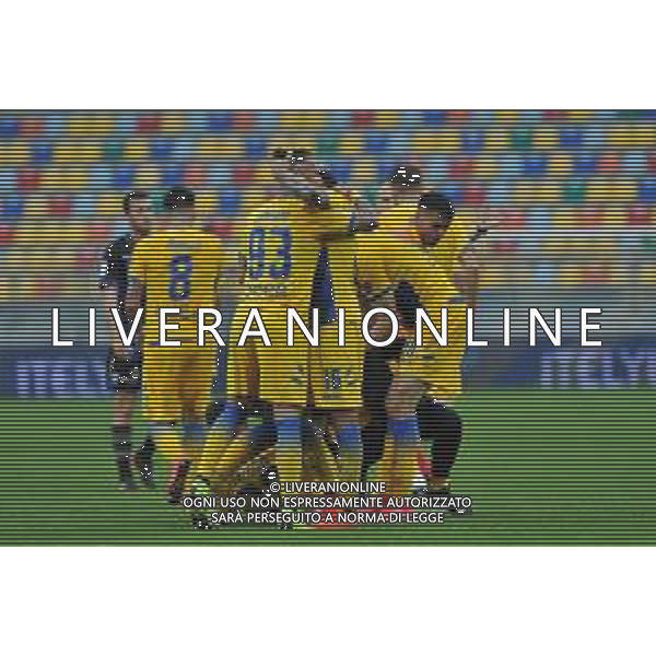 Frosinone vs Pisa Campionato Serie B - 35 Giornata Stadio B.Stirpe - Frosinone 01-05-2021 nella foto Esultanza Frosinone ©Federico Gaetano / AGENZIA ALDO LIVERANI SAS