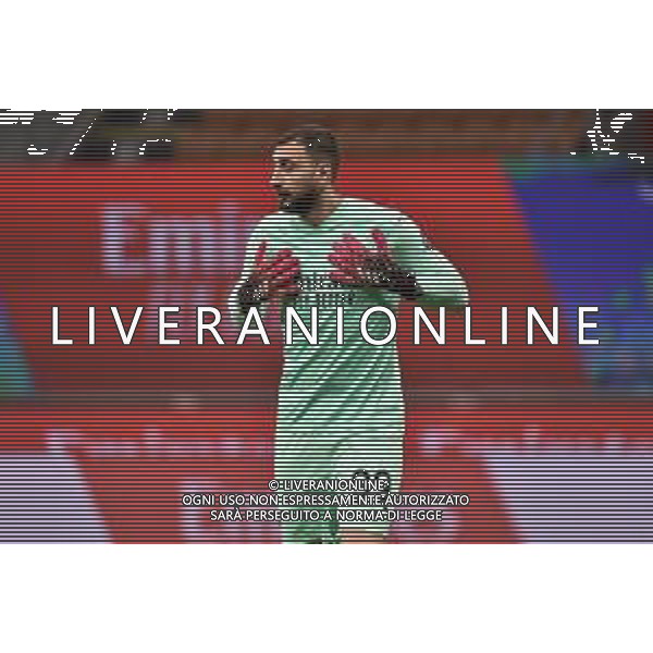 Gianluigi Donnarumma (Milan) Milan vs Benevento Campionato Serie A TIM - 34a giornata Milano 01-05-2021 Stadio Giuseppe Meazza - San Siro foto Roberto Garavaglia/ag. Aldo Liverani sas