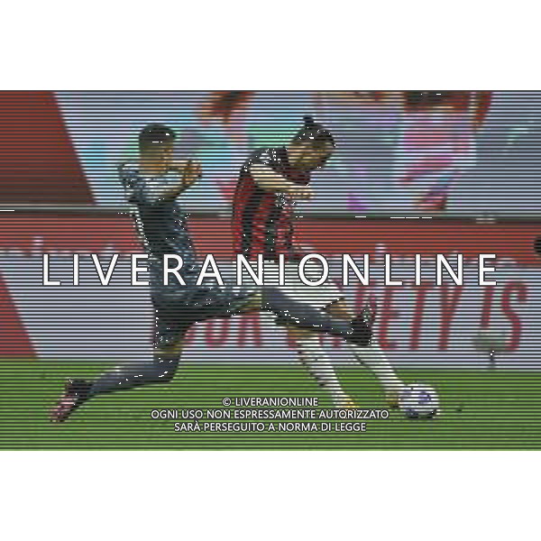 Zlatan Ibrahimovic (Milan) occasione da gol Milan vs Benevento Campionato Serie A TIM - 34a giornata Milano 01-05-2021 Stadio Giuseppe Meazza - San Siro foto Roberto Garavaglia/ag. Aldo Liverani sas / AGENZIA ALDO LIVERANI SAS