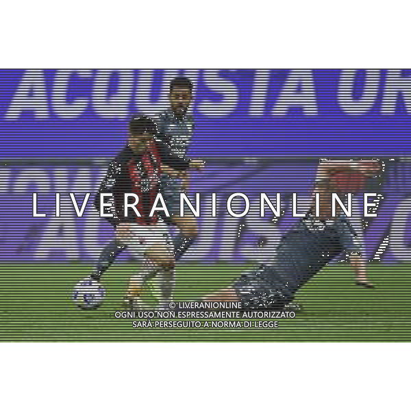 Brahim Diaz (Milan) e Kamil Glik (Benevento) Milan vs Benevento Campionato Serie A TIM - 34a giornata Milano 01-05-2021 Stadio Giuseppe Meazza - San Siro foto Roberto Garavaglia/ag. Aldo Liverani sas / AGENZIA ALDO LIVERANI SAS