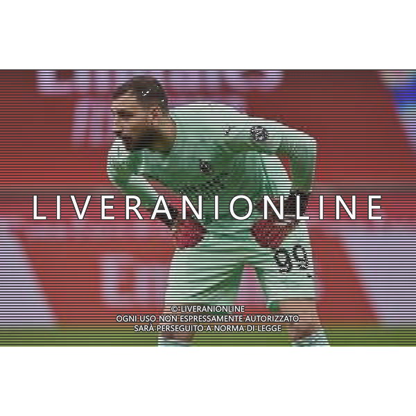 Gianluigi Donnarumma (Milan) Milan vs Benevento Campionato Serie A TIM - 34a giornata Milano 01-05-2021 Stadio Giuseppe Meazza - San Siro foto Roberto Garavaglia/ag. Aldo Liverani sas