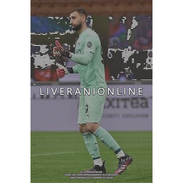 Gianluigi Donnarumma (Milan) Milan vs Benevento Campionato Serie A TIM - 34a giornata Milano 01-05-2021 Stadio Giuseppe Meazza - San Siro foto Roberto Garavaglia/ag. Aldo Liverani sas