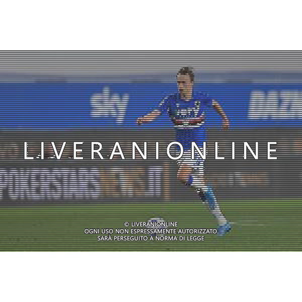 Vigoa/LMedia - UC Sampdoria vs AS Roma - Italian football Serie A match 2020/2021 02 May 2021 - Luigi Ferraris stadium, Genova, Italy Photo showing: MIKKEL DAMSGAARD (Sampdoria) @Vigoa/LMedia AG ALDO LIVERANI SAS