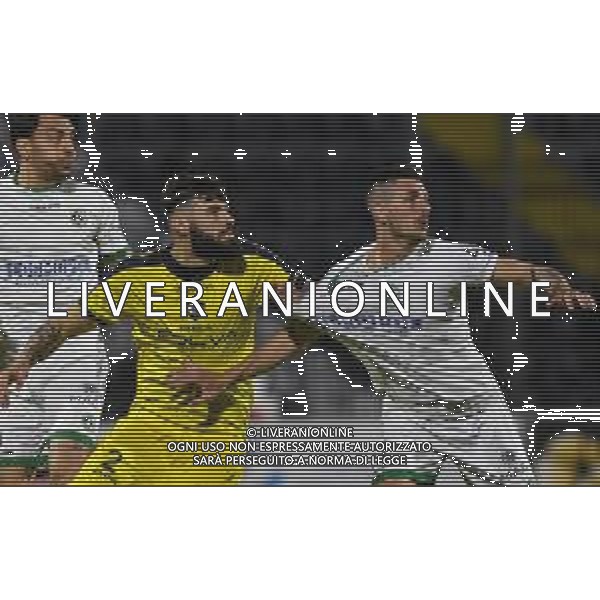 D\'Amicon/LMedia - Cavese vs Avellino - Campionato di Calcio Serie C - Lega Pro 2020/2021 02 maggio 2021 - Stadio Lamberti, Cava de Tirreni, Italia Nella foto: Emmanuele Matino (22) Cavese 1919 e Giuseppe Fella (11) US Avellino 1912 @D\'Amicon/LMedia AG ALDO LIVERANI SAS