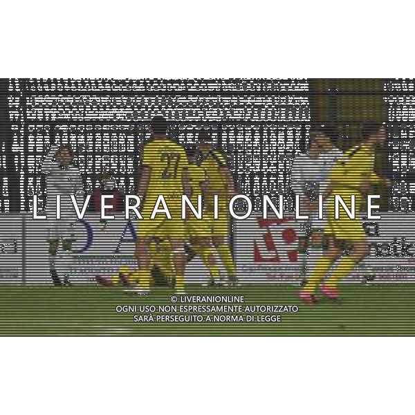 D\'Amicon/LMedia - Cavese vs Avellino - Campionato di Calcio Serie C - Lega Pro 2020/2021 02 maggio 2021 - Stadio Lamberti, Cava de Tirreni, Italia Nella foto: Elio Calderini (31) Cavese 1919 esulta dopo aver messo a segno il goal del 1 1 @D\'Amicon/LMedia AG ALDO LIVERANI SAS