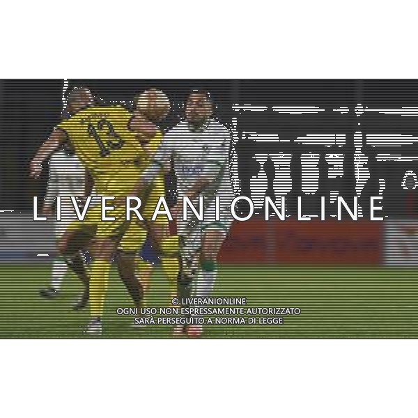 D\'Amicon/LMedia - Cavese vs Avellino - Campionato di Calcio Serie C - Lega Pro 2020/2021 02 maggio 2021 - Stadio Lamberti, Cava de Tirreni, Italia Nella foto: Giuseppe Carriero (21) US Avellino 1912 3 Manuel Marzupio (13) Cavese 1919 @D\'Amicon/LMedia AG ALDO LIVERANI SAS