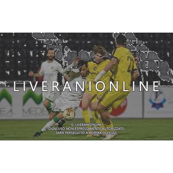 D\'Amicon/LMedia - Cavese vs Avellino - Campionato di Calcio Serie C - Lega Pro 2020/2021 02 maggio 2021 - Stadio Lamberti, Cava de Tirreni, Italia Nella foto: Emanuele Adamo (17) US Avellino 1912 e Marco Pompetti (34) Cavese 1919 @D\'Amicon/LMedia AG ALDO LIVERANI SAS