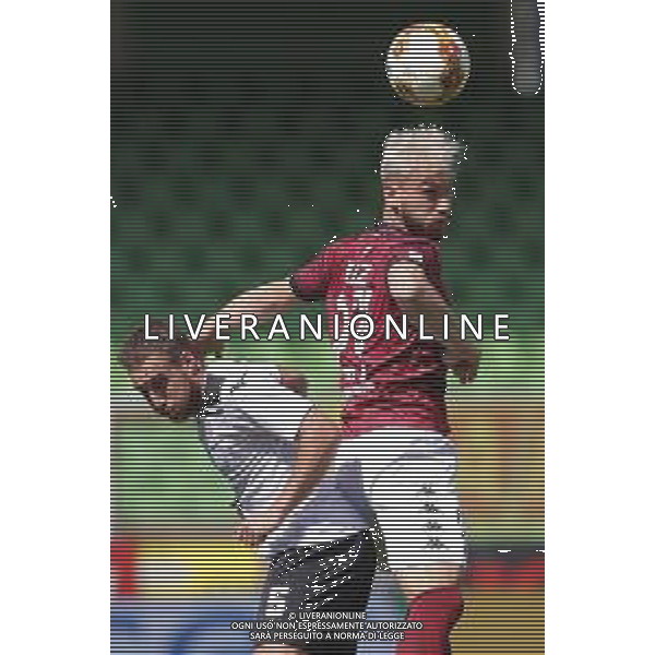 CESENA - AREZZO Campionato di Calcio Serie C Girone B 02/05/2021 nella foto: Leonardo Perez(Arezzo) Steffre\' Demetrio(Cesena fc) ©Claudio Zamagni/Agenzia Aldo Liverani / AGENZIA ALDO LIVERANI SAS