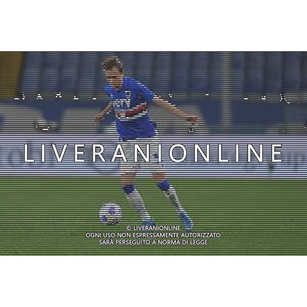 Vigoa/LMedia - UC Sampdoria vs AS Roma - Italian football Serie A match 2020/2021 02 May 2021 - Luigi Ferraris stadium, Genova, Italy Photo showing: MIKKEL DAMSGAARD (Sampdoria) @Vigoa/LMedia AG ALDOLIVERANI SAS