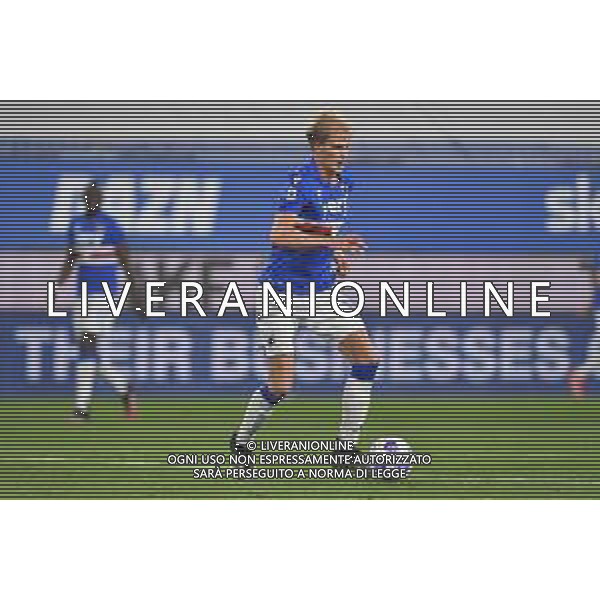 Vigoa/LMedia - UC Sampdoria vs AS Roma - Italian football Serie A match 2020/2021 02 May 2021 - Luigi Ferraris stadium, Genova, Italy Photo showing: MORTEN THORSBY (Sampdoria) @Vigoa/LMedia AG ALDOLIVERANI SAS