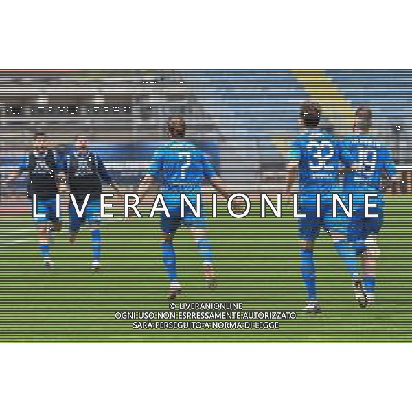 Guglielmii/LMedia - Empoli vs Cosenza - Campionato di Calcio Serie BKT 2020/2021 04 maggio 2021 - Stadio Carlo Castellani, Empoli, Italia Nella foto: Esultanza Empoli @Guglielmii/LMedia